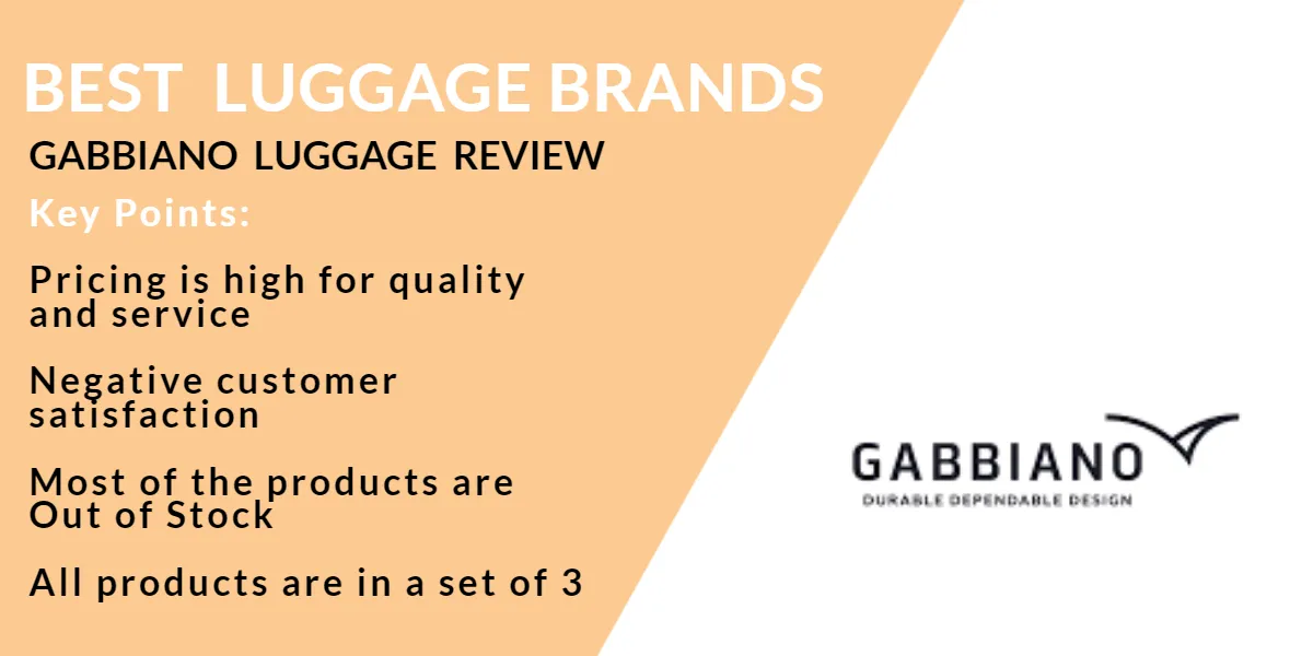 gabbiano luggage review