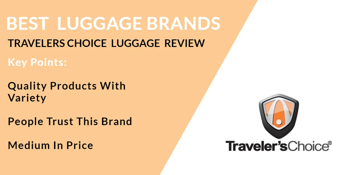 travelers choice luggage review