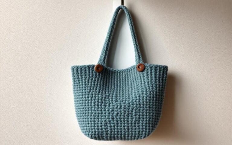 how to knit a tote bag